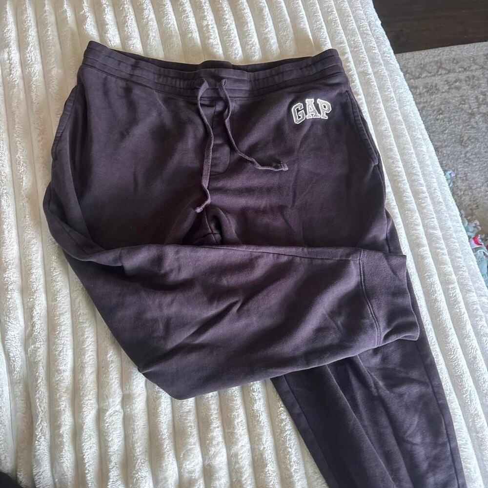 Brown gap sweatpants with drawstring